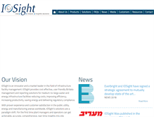 Tablet Screenshot of iosight.com
